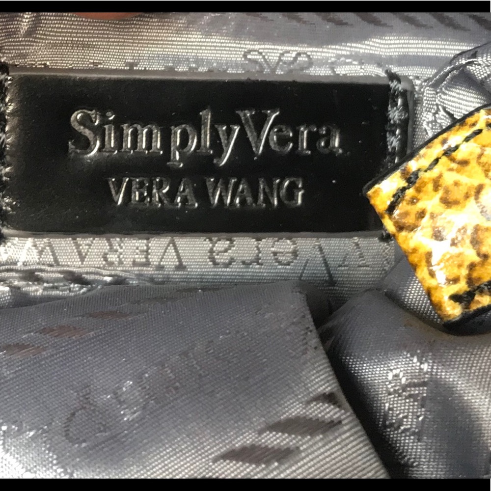 Vera Wang Wristlet Python Print Stylish Colors - image 7